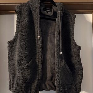 Heimish Charcoal Sherpa Vest